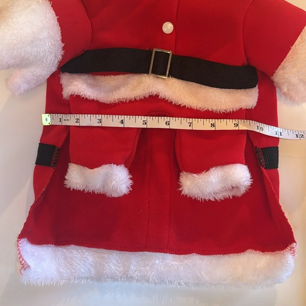 NWOT Santa Clause Christmas Pet Costume & Hat
